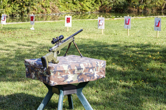 sniper rifle shooting range