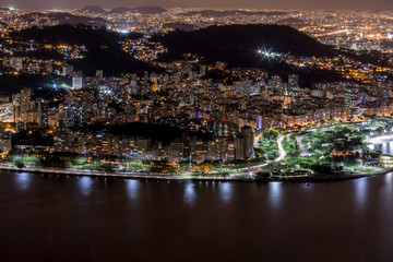 Fototapeta na wymiar Rio de Janeiro by Night