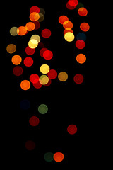 Abstract defocused background