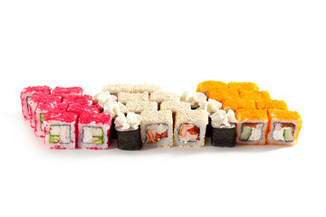 Sushi Set over White