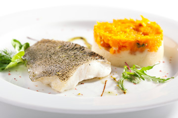 Fish Fillet with Garnish