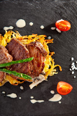 Beef Steak with Potato
