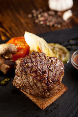 Beef Steak with Sauce