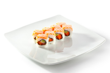 Salmon Maki Sushi Roll