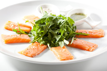 Fresh Salmon Carpaccio