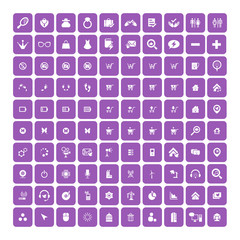 Set of 100 Universal Icons. Business, internet, web design.