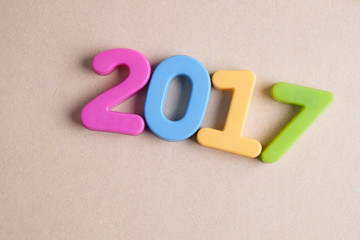 Happy New Year 2017 background
