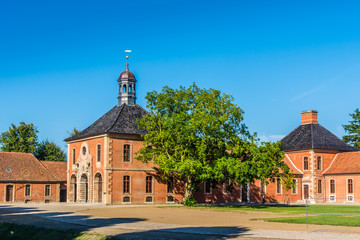 Fototapeta premium Schloss Bothmer - Flügelbauten