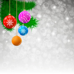 Christmas background. Vector illustration