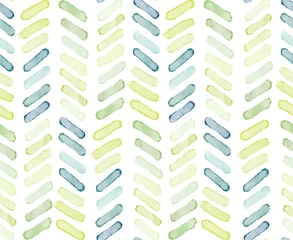 Wall murals Chevron Seamless watercolor abstract dots pattern hand painted background