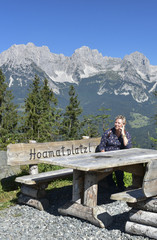 Fototapeta na wymiar GOING-WILDER KAISER - Wanderparadies in Tirol