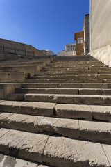 Stairs in old town, fortress, Baku, Azerbaijan