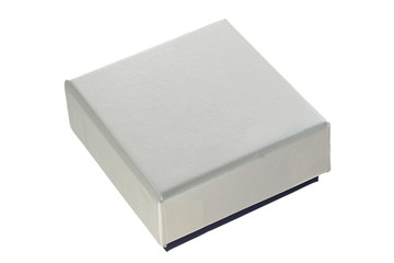 Jewelry box on white