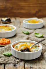 sweet potatoes spinach eggplant casserole