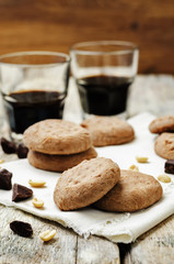 chocolate peanut butter cookies