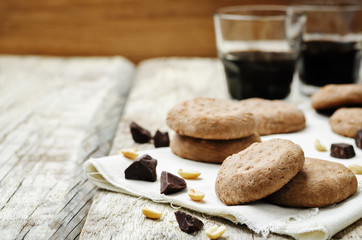 chocolate peanut butter cookies