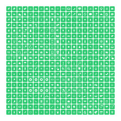 Fototapeta premium Set of 200 Universal Icons. Business, internet, web design.