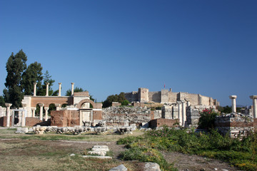 Ruinen der Johanneskirche- Ephesos