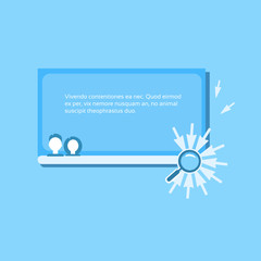 Search Bar Information Online Internet Technology Vector