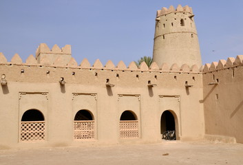 Fototapeta premium Jahili fort in Al Ain oasis, United Arab Emirates