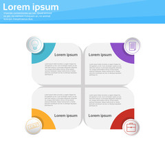 Graphic Set Finance Infographic Icon Business Concept
