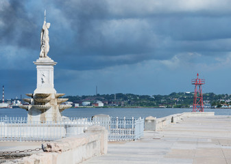 Fototapeta na wymiar Malecón in Havanna auf Kuba