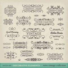 Calligraphic design elements