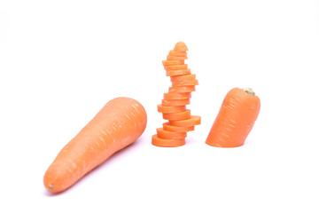 Orange Carrot, health food 