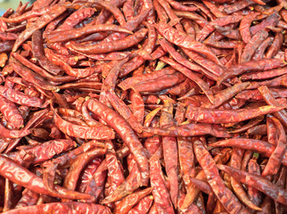 Dried chili peppers