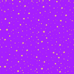 Starry seamless vector pattern for christmas holidays wrapping paper.
