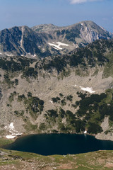 Obraz premium Beautiful summer view of Vlahini Lakes, Pirin Mountain, Bulgaria