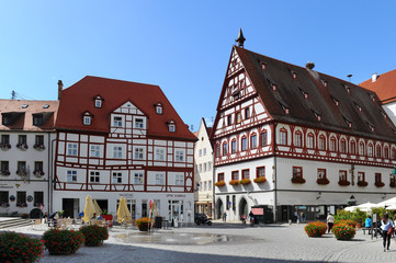 Fototapeta na wymiar Nördlingen, Bavaria, Germany