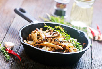 fried mushrooms