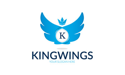 King Wings Logo