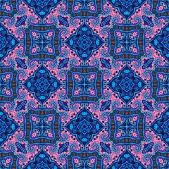 Detailed seamless pattern. Intricate ornament. Vector illustration