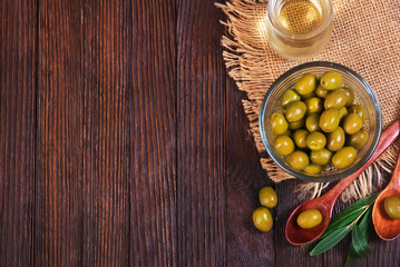 green olives