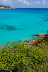 Fototapeta na wymiar Philisburg in Sint Maarten Island, Caribbean