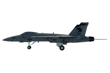 Avión F18 estadounidense