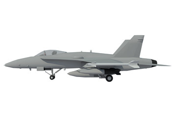 F18 Caza guerra avión 
