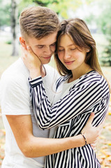 Obraz premium Love at park