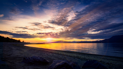 Fototapeta premium Beach Sunset