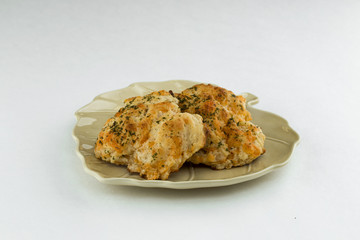 Biscuit with cheddar cheese
