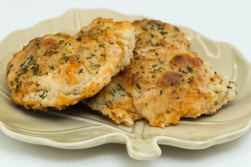 Biscuit with cheddar cheese