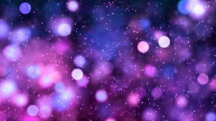HD Loopable Background with nice purple bokeh - Powered by Adobe