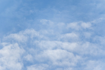 Beautiful blue sky with cloud for background