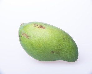 mango or green mango on a background.