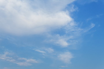 Blue sky and Cloud 