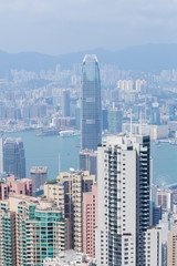 Hong Kong city, view from The Peak