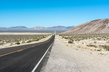 Towards Beatty from Death Valley, California, Nevada
