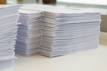 Stack of papers worksheet